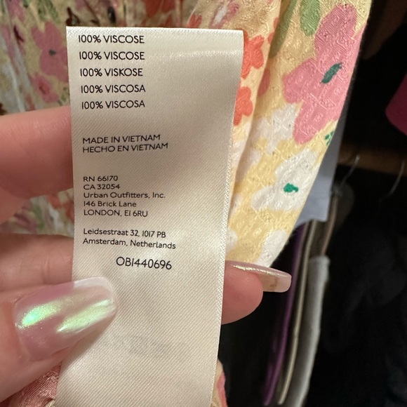 Free People button down dress size L - Picture 6 of 7